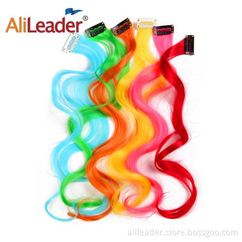 Curly Synthetic Blonde Hair Piece For Hair extension